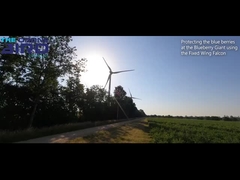 Industriële UAV Drone Professionele bewaking Landbouw Vaste vleugel Elektromotor